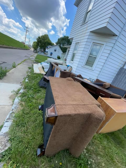 G.Burns Junk Removal truck serving local communities